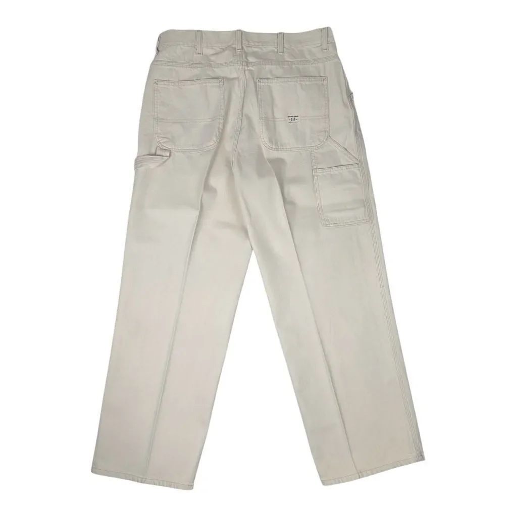 Vintage Gap Carpenter Workwear Khaki Baggy Pants Mens 38 Skate Gorp Y2K